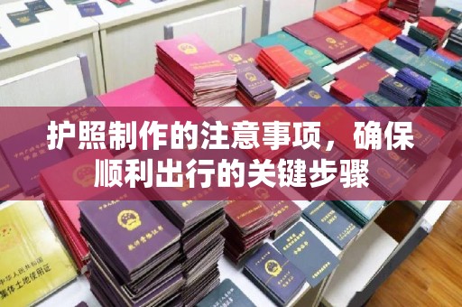 惠州护照制作的注意事项，确保顺利出行的关键步骤